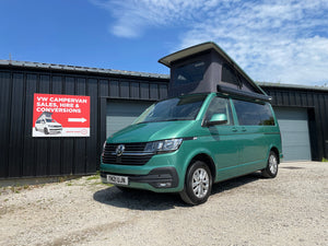 T6.1 Highline Campervan 2021 (21 plate) - Bay Leaf Green