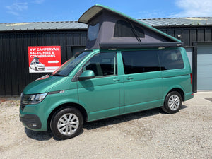 T6.1 Highline Campervan 2021 (21 plate) - Bay Leaf Green