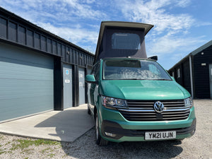 T6.1 Highline Campervan 2021 (21 plate) - Bay Leaf Green