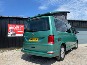 T6.1 Highline Campervan 2021 (21 plate) - Bay Leaf Green