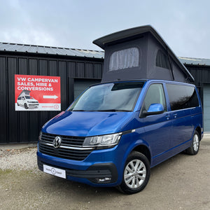 Ex Demo -  T6.1 Highline Campervan 2022 (72 plate) - Ravenna blue