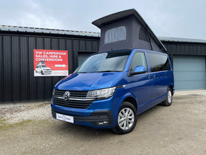 Ex Demo -  T6.1 Highline Campervan 2022 (72 plate) - Ravenna blue