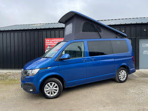 Ex Demo -  T6.1 Highline Campervan 2022 (72 plate) - Ravenna blue