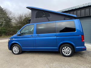 Ex Demo -  T6.1 Highline Campervan 2022 (72 plate) - Ravenna blue