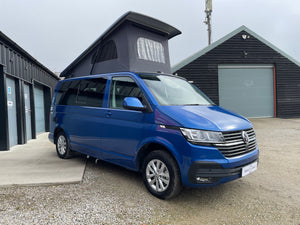 Ex Demo -  T6.1 Highline Campervan 2022 (72 plate) - Ravenna blue