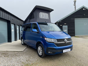 Ex Demo -  T6.1 Highline Campervan 2022 (72 plate) - Ravenna blue