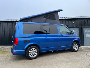 Ex Demo -  T6.1 Highline Campervan 2022 (72 plate) - Ravenna blue