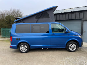 Ex Demo -  T6.1 Highline Campervan 2022 (72 plate) - Ravenna blue