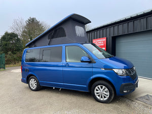 Ex Demo -  T6.1 Highline Campervan 2022 (72 plate) - Ravenna blue