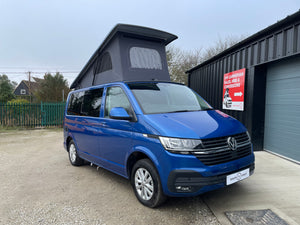 Ex Demo -  T6.1 Highline Campervan 2022 (72 plate) - Ravenna blue