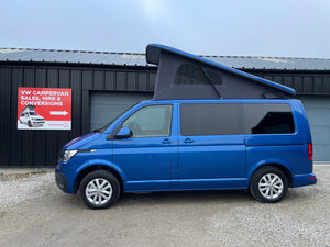 Ex Demo -  T6.1 Highline Campervan 2022 (72 plate) - Ravenna blue