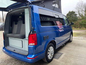 Ex Demo -  T6.1 Highline Campervan 2022 (72 plate) - Ravenna blue