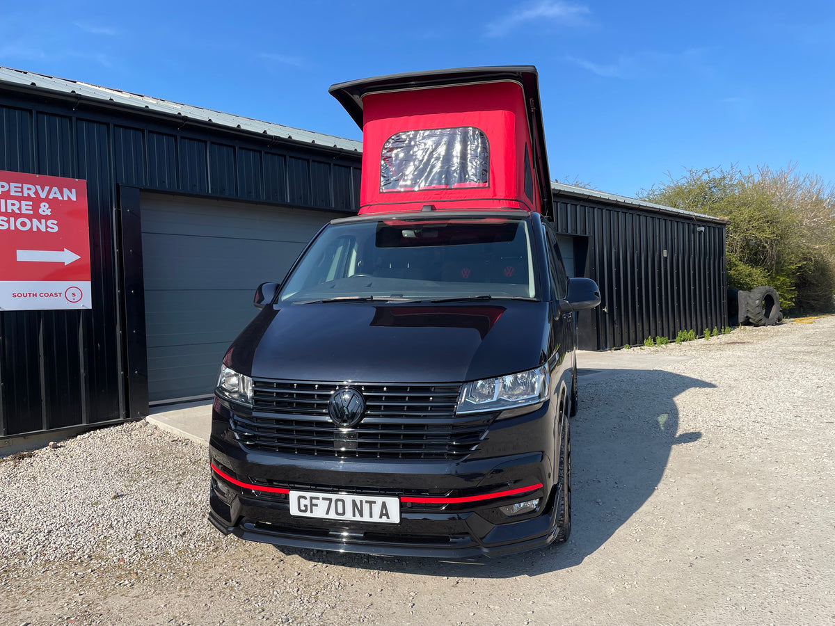 T6.1 Highline Campervan 2020 (70 plate) - Black