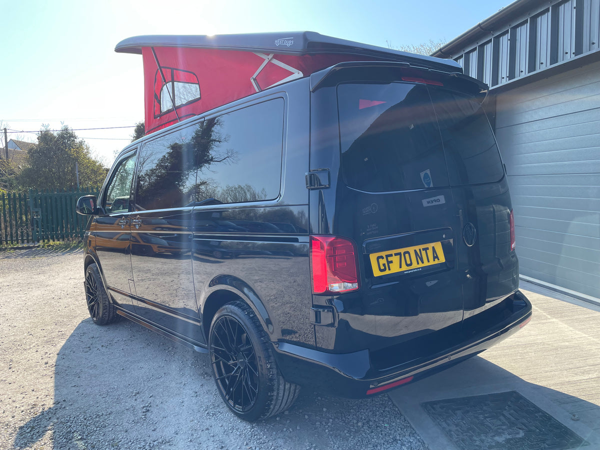 T6.1 Highline Campervan 2020 (70 plate) - Black