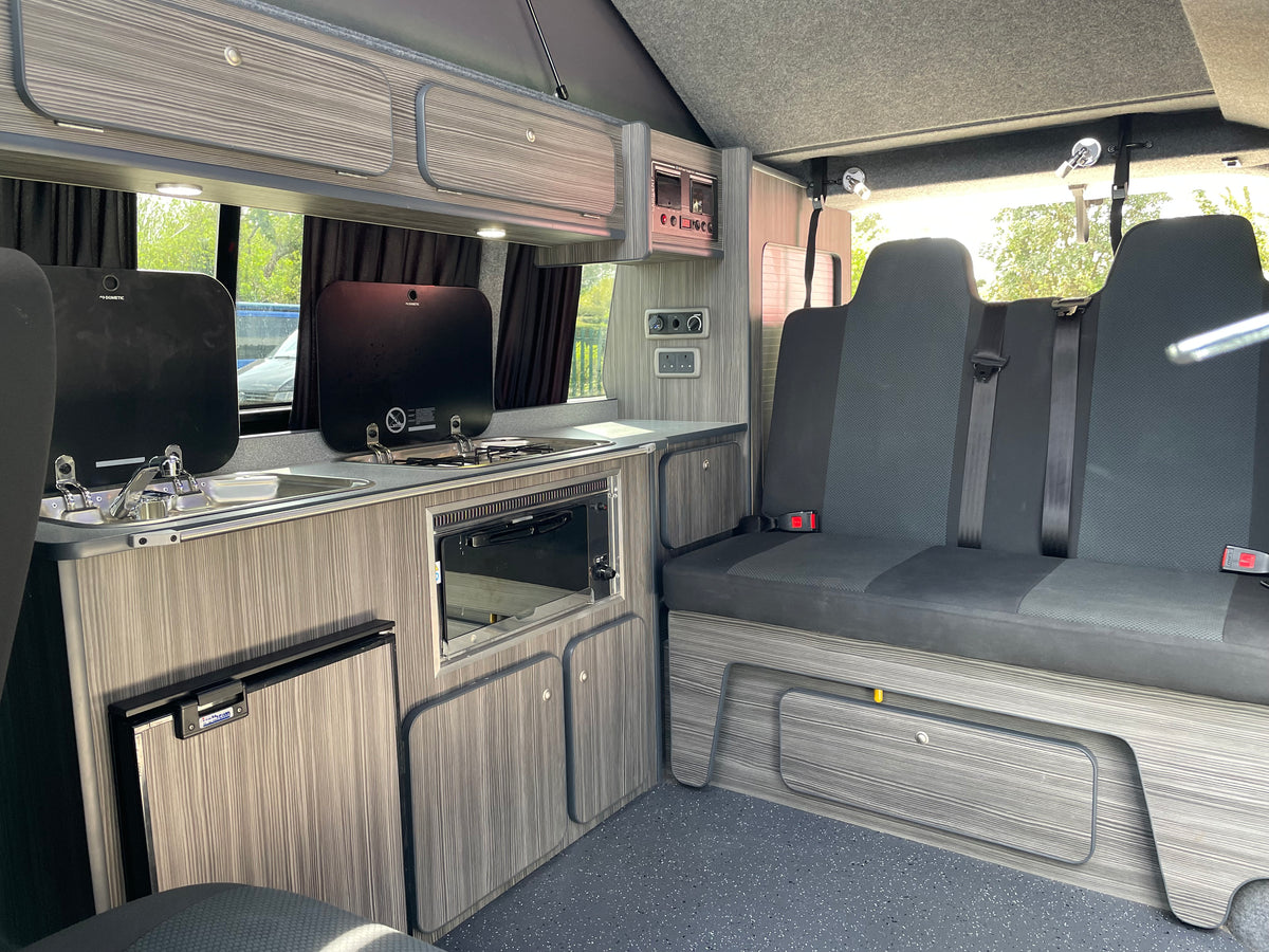T6 Highline Campervan 2019 with Tailgate in Indium Grey