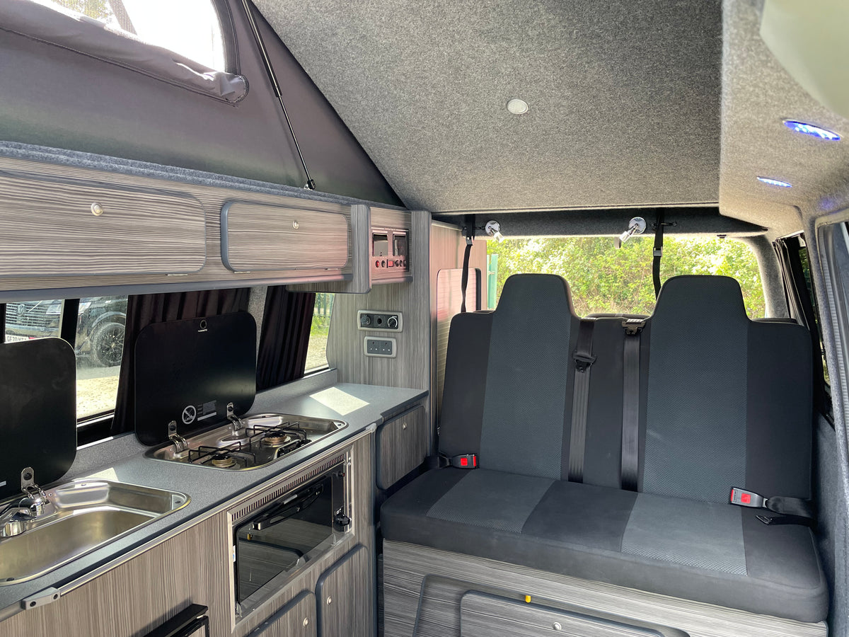T6 Highline Campervan 2019 with Tailgate in Indium Grey