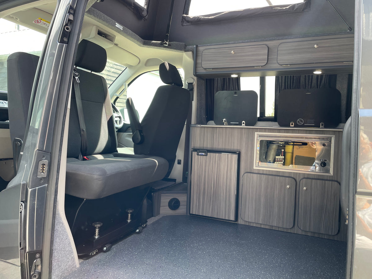 T6 Highline Campervan 2019 with Tailgate in Indium Grey