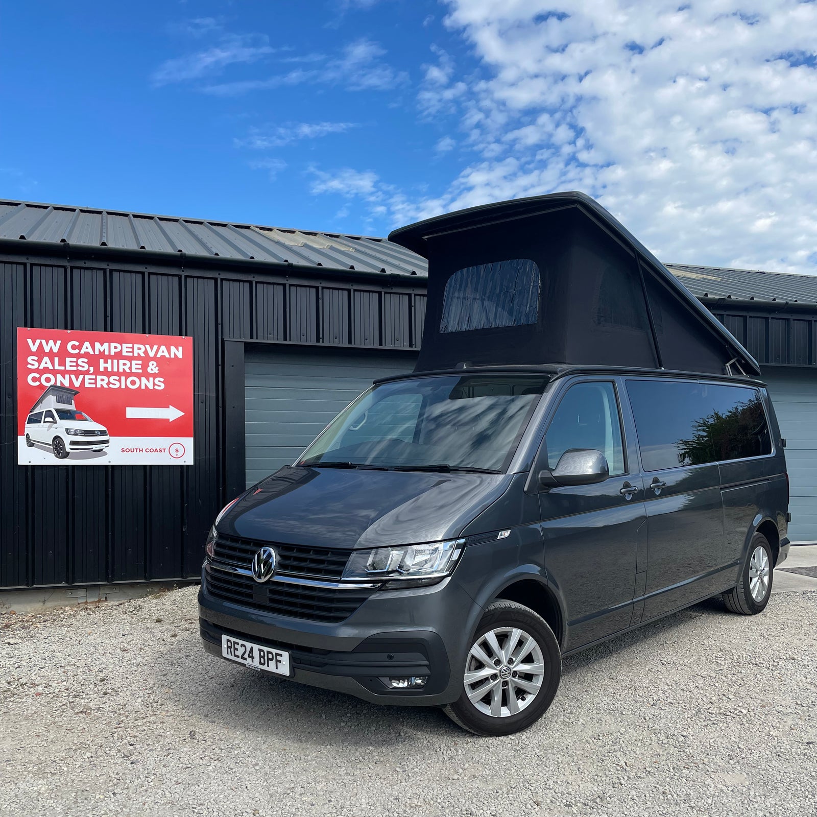 T6.1 LWB DSG Highline Campervan 2024 (24 plate) - Indium Grey