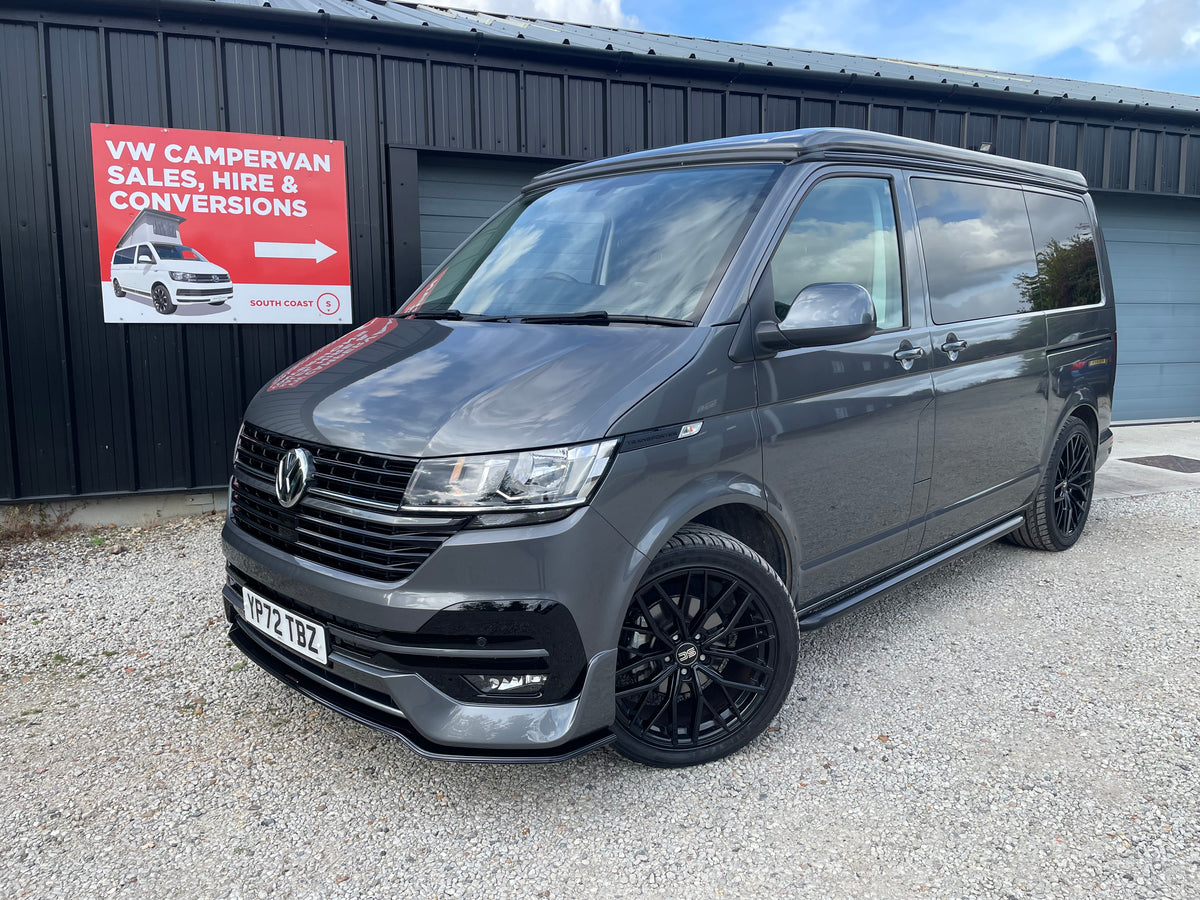 T6.1 Highline Campervan 2022 (72 plate) - Indium Grey with very low mileage