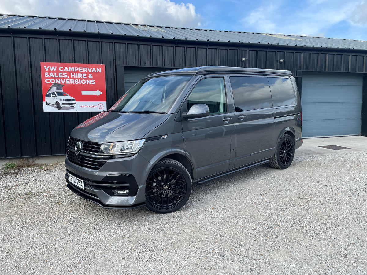T6.1 Highline Campervan 2022 (72 plate) - Indium Grey with very low mileage