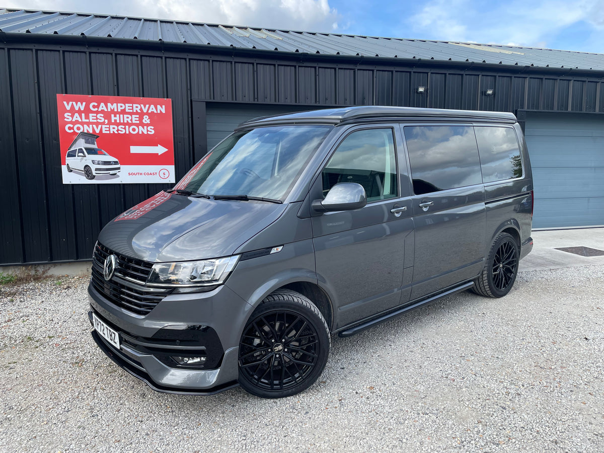 T6.1 Highline Campervan 2022 (72 plate) - Indium Grey with very low mileage