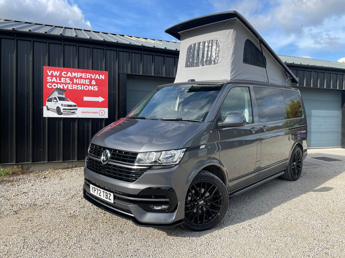 T6.1 Highline Campervan 2022 (72 plate) - Indium Grey with very low mileage