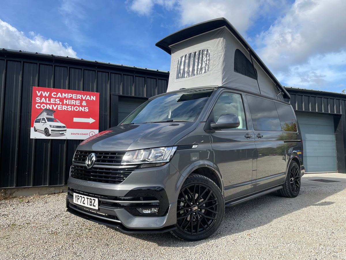 T6.1 Highline Campervan 2022 (72 plate) - Indium Grey with very low mileage
