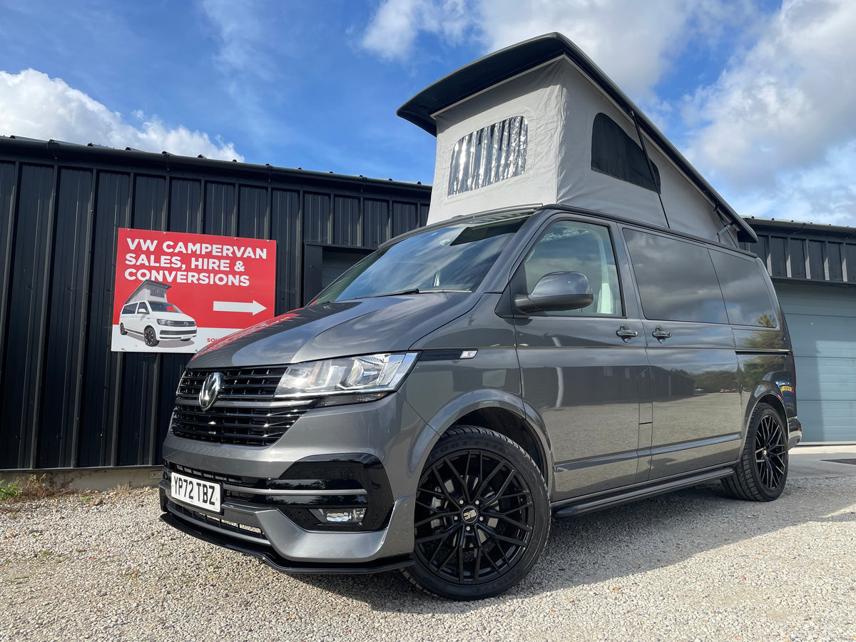 T6.1 Highline Campervan 2022 (72 plate) - Indium Grey with very low mileage