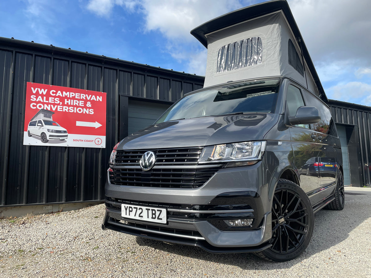 T6.1 Highline Campervan 2022 (72 plate) - Indium Grey with very low mileage