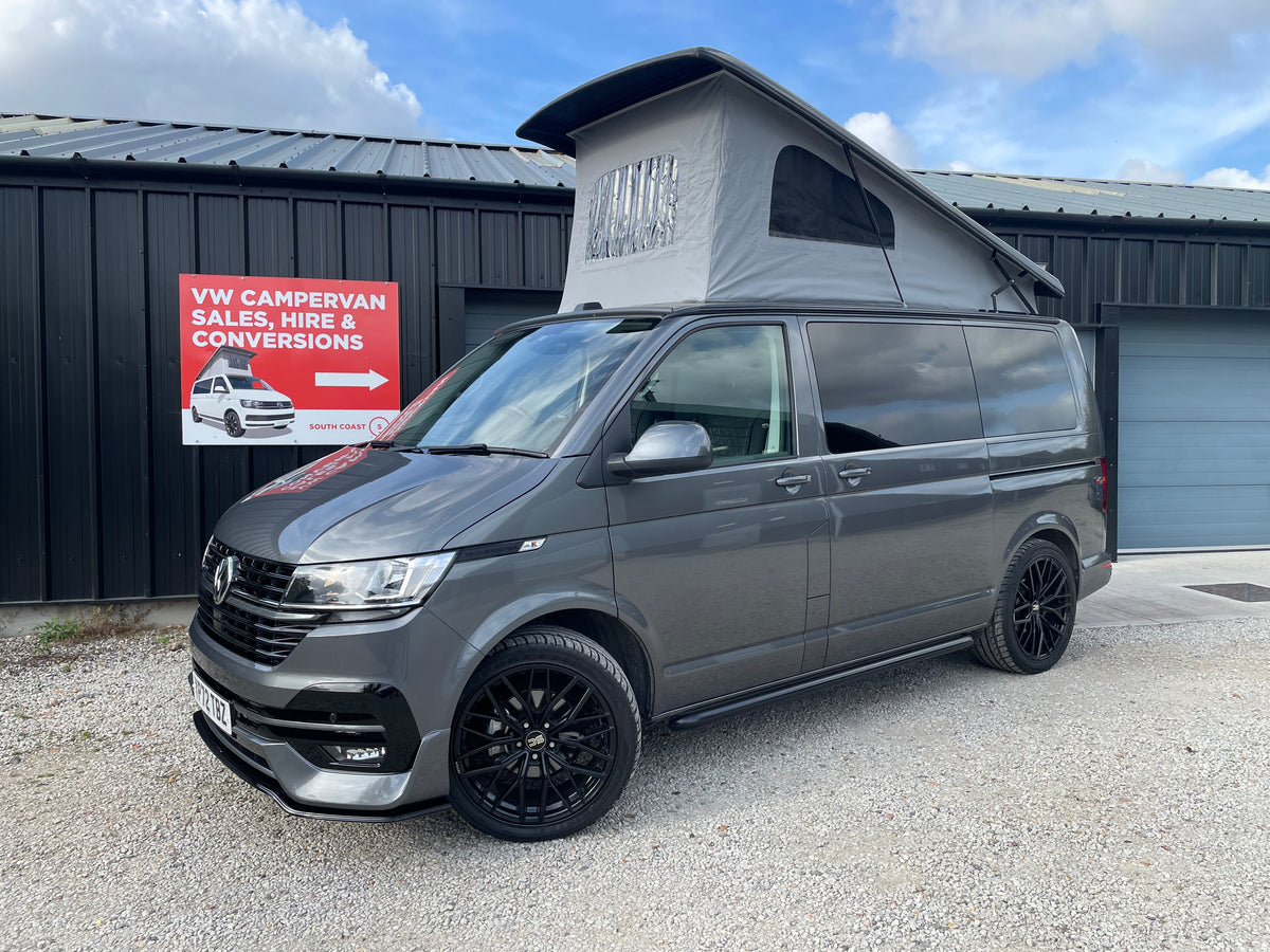 T6.1 Highline Campervan 2022 (72 plate) - Indium Grey with very low mileage