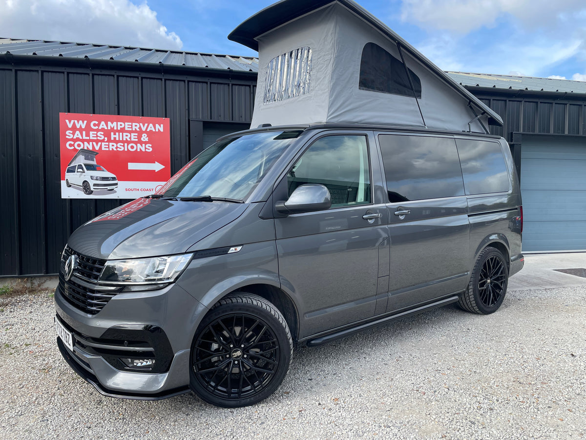 T6.1 Highline Campervan 2022 (72 plate) - Indium Grey with very low mileage