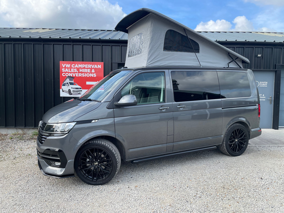 T6.1 Highline Campervan 2022 (72 plate) - Indium Grey with very low mileage