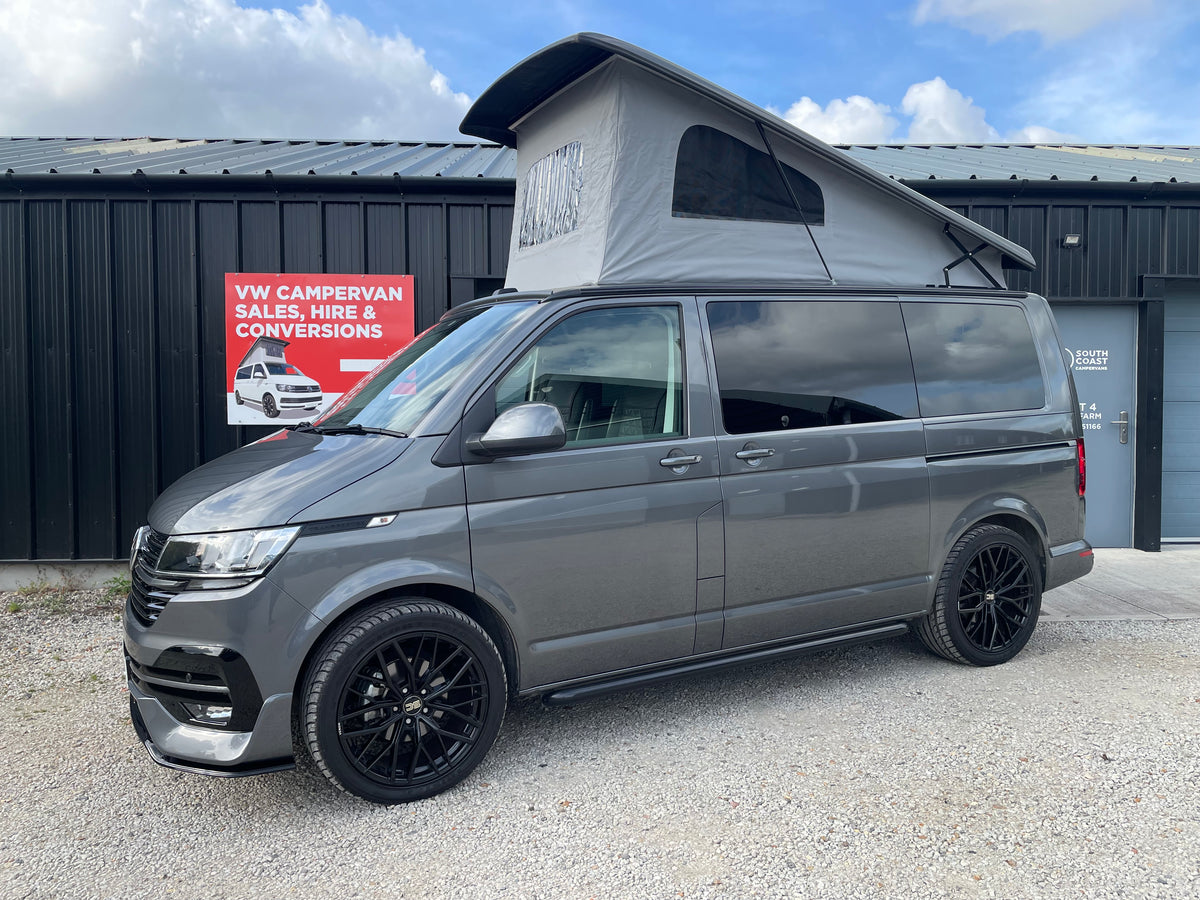 T6.1 Highline Campervan 2022 (72 plate) - Indium Grey with very low mileage