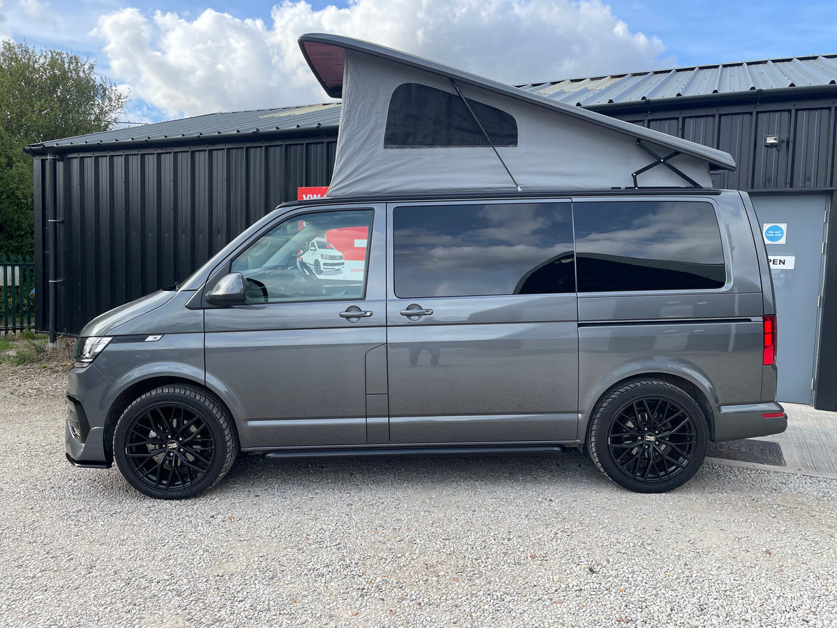 T6.1 Highline Campervan 2022 (72 plate) - Indium Grey with very low mileage