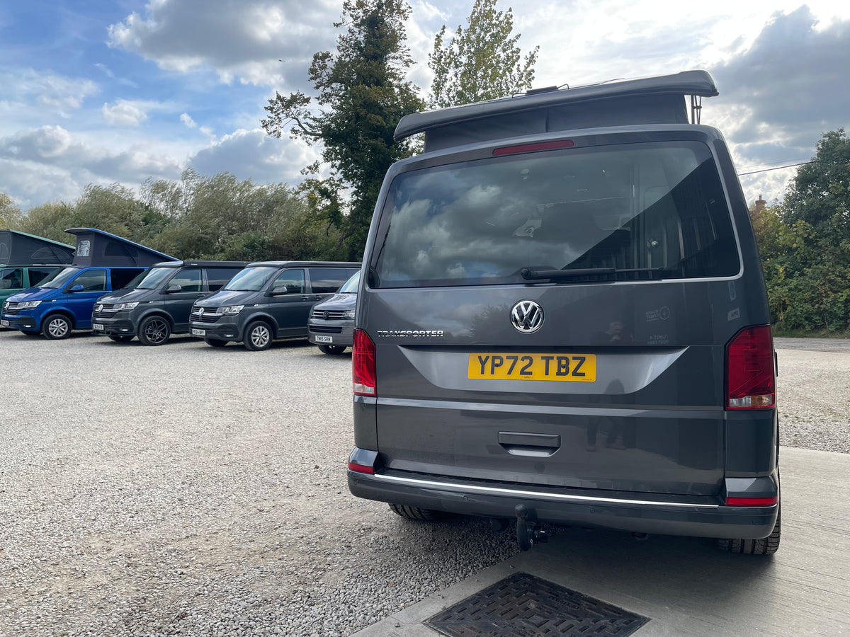 T6.1 Highline Campervan 2022 (72 plate) - Indium Grey with very low mileage