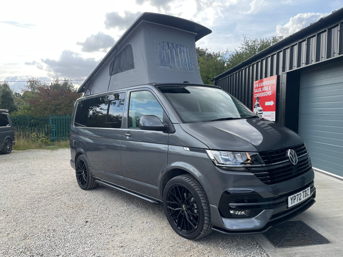 T6.1 Highline Campervan 2022 (72 plate) - Indium Grey with very low mileage