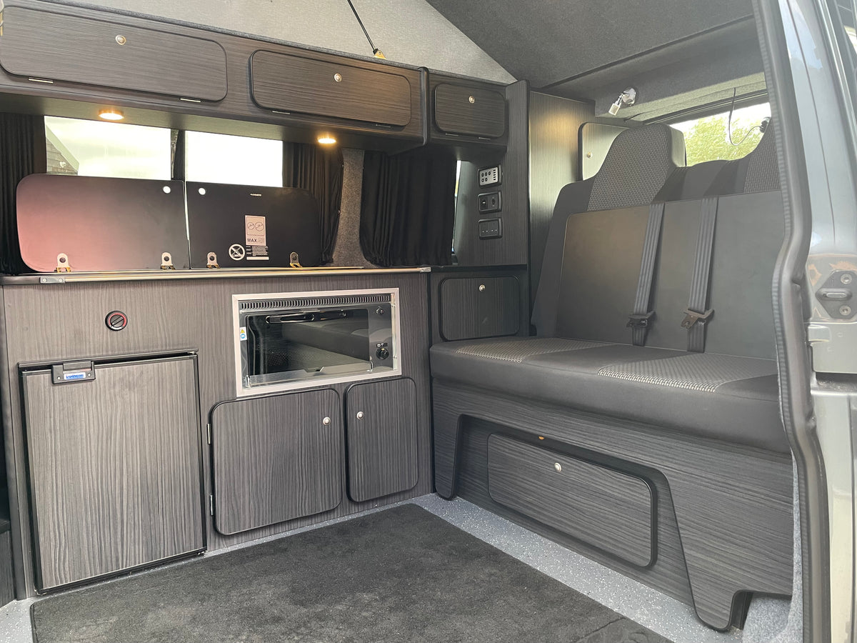 T6.1 Highline Campervan 2022 (72 plate) - Indium Grey with very low mileage