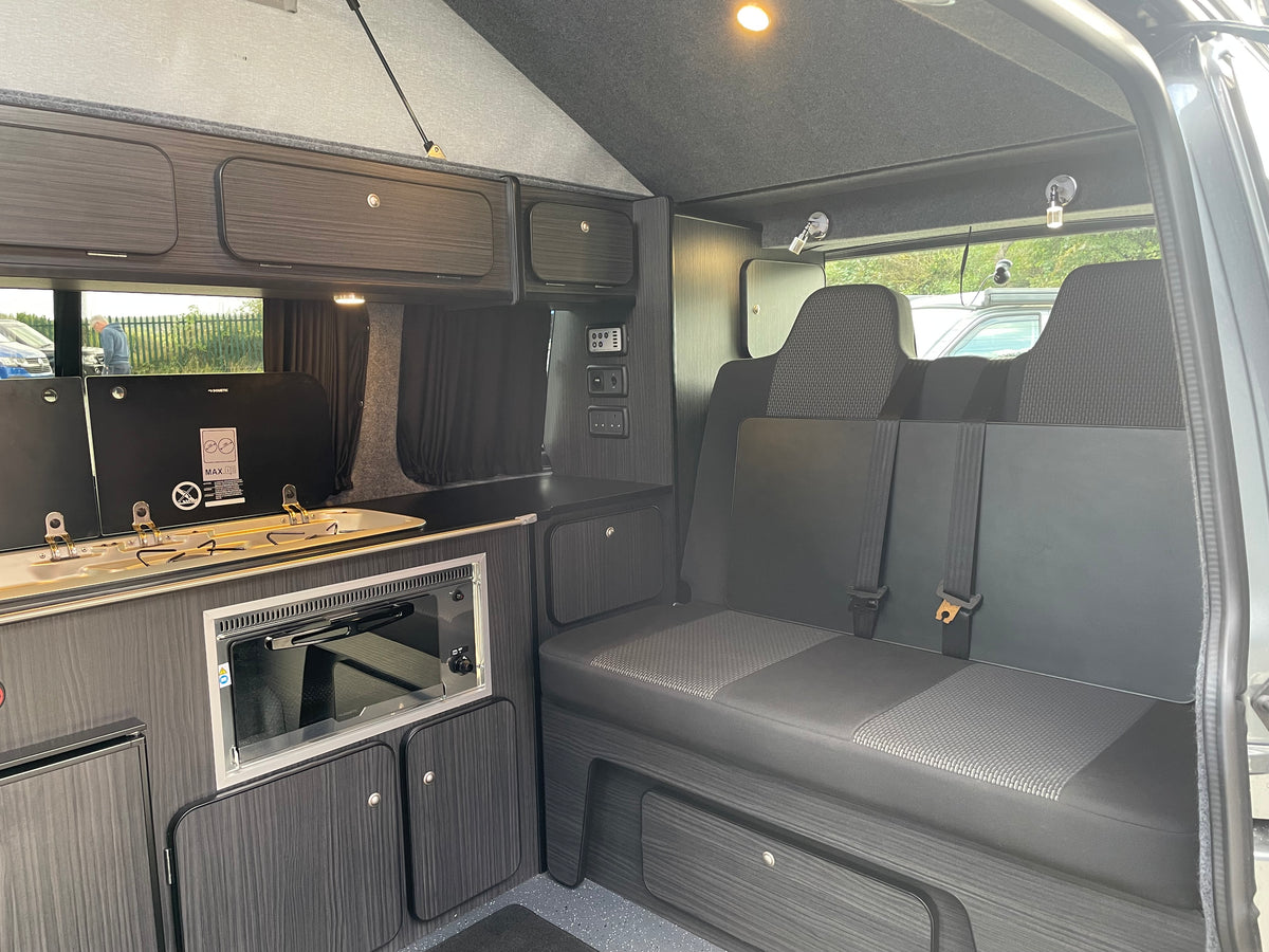 T6.1 Highline Campervan 2022 (72 plate) - Indium Grey with very low mileage