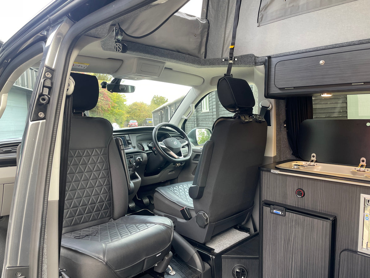 T6.1 Highline Campervan 2022 (72 plate) - Indium Grey with very low mileage