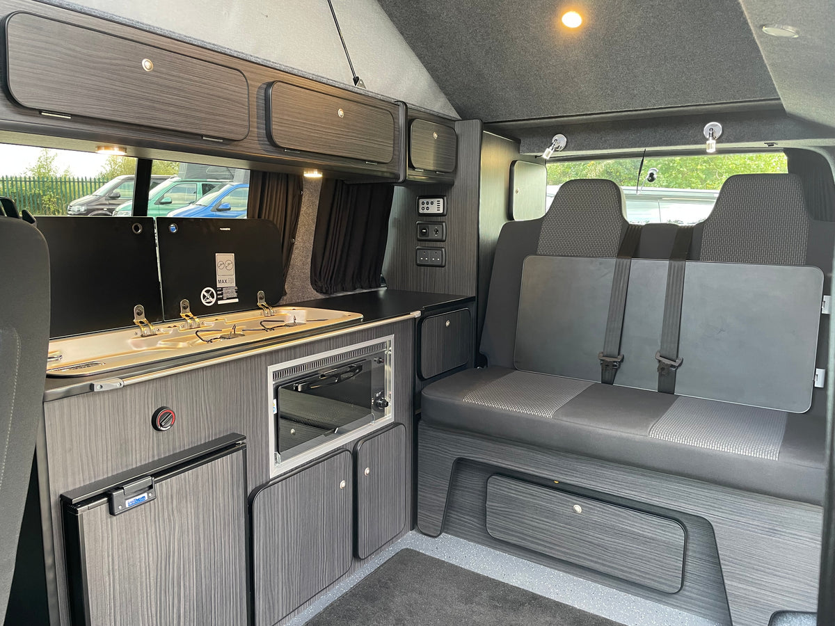 T6.1 Highline Campervan 2022 (72 plate) - Indium Grey with very low mileage