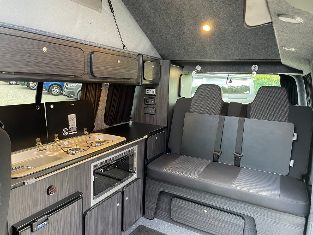 T6.1 Highline Campervan 2022 (72 plate) - Indium Grey with very low mileage