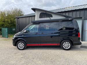 T6 SWB Trendline Campervan 2018 with air con - Black