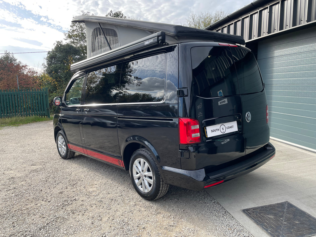 T6 SWB Trendline Campervan 2018 with air con - Black