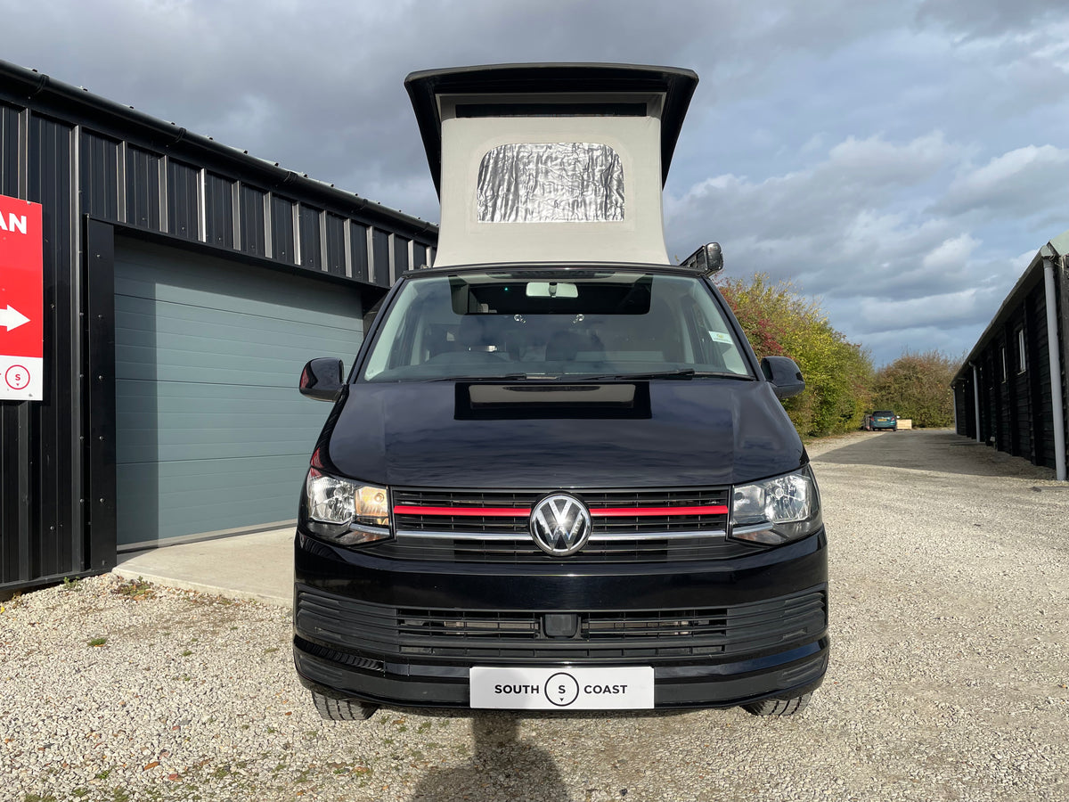 T6 SWB Trendline Campervan 2018 with air con - Black