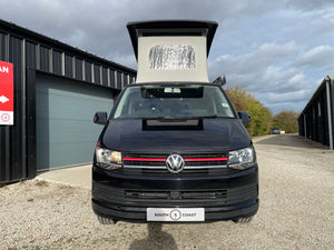 T6 SWB Trendline Campervan 2018 with air con - Black