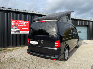 T6 SWB Trendline Campervan 2018 with air con - Black