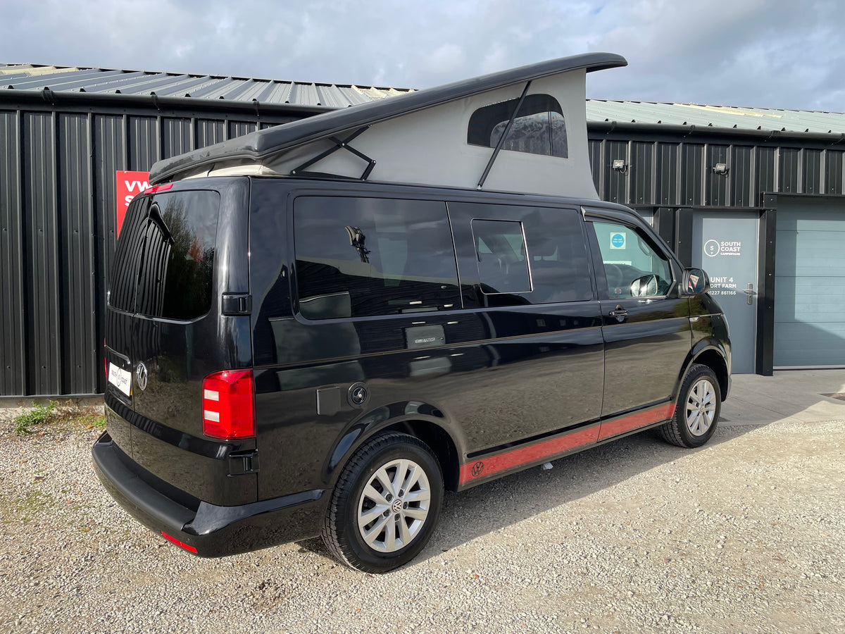 T6 SWB Trendline Campervan 2018 with air con - Black