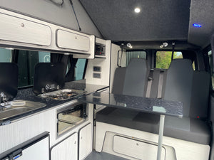 T6 SWB Trendline Campervan 2018 with air con - Black