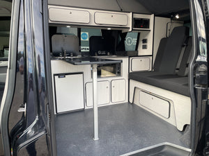 T6 SWB Trendline Campervan 2018 with air con - Black