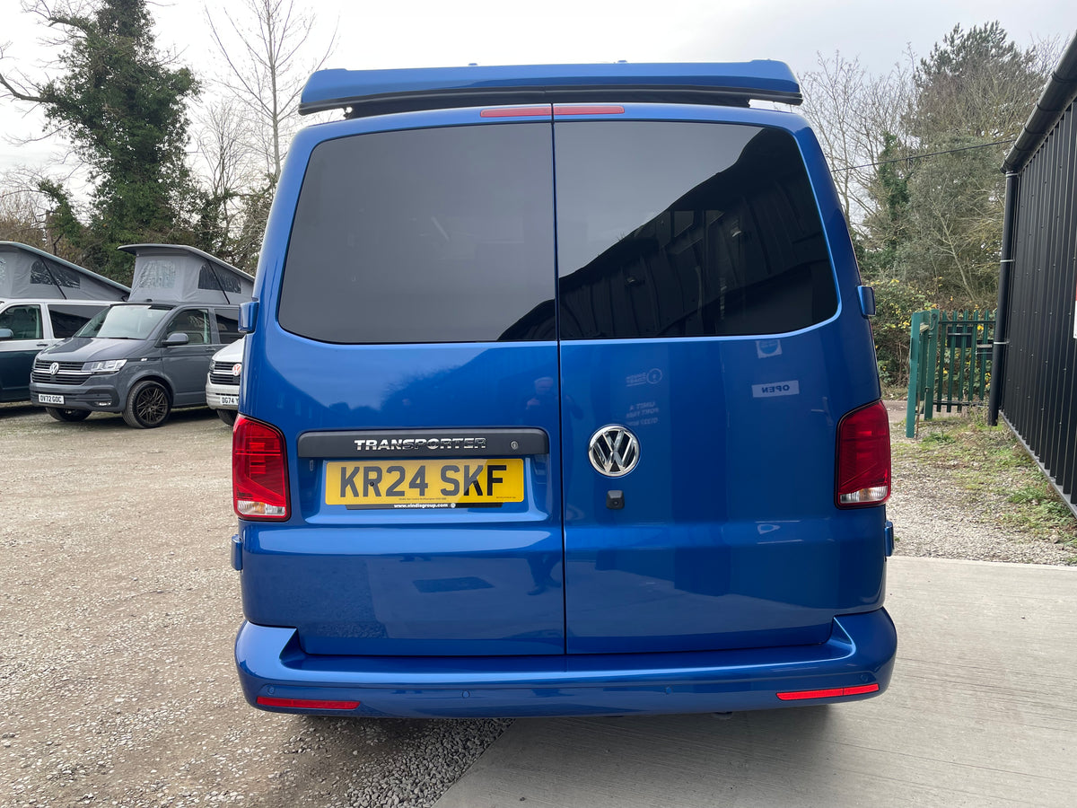 T6.1 Highline - CamperKing conversion 2024 Ravenna Blue SWB Le Mans Campervan